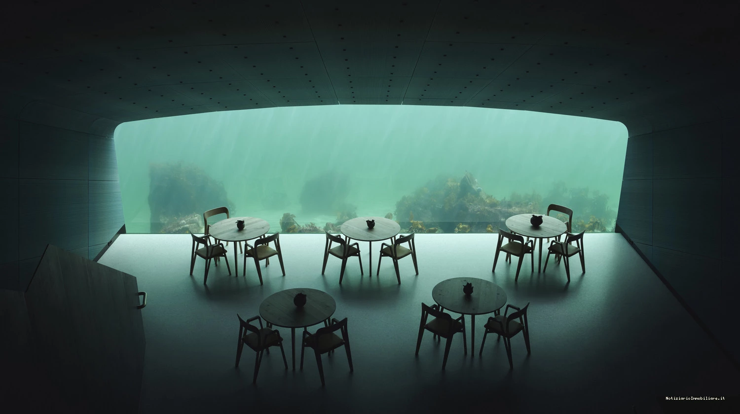 ristorante sotto acqua Under, Spangereid - Norvegia